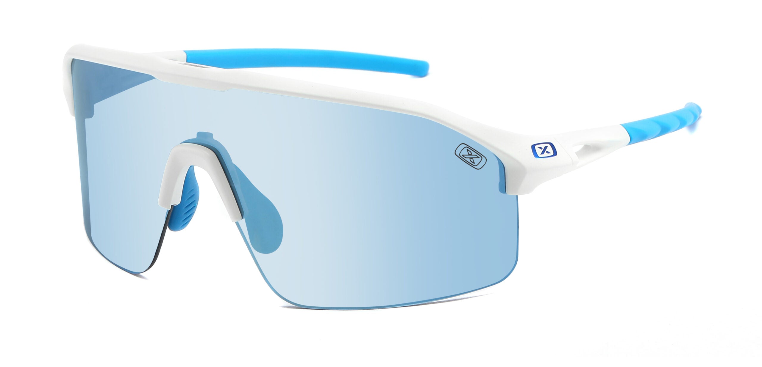 Ruling 6030 White matte lens mirror Blue light