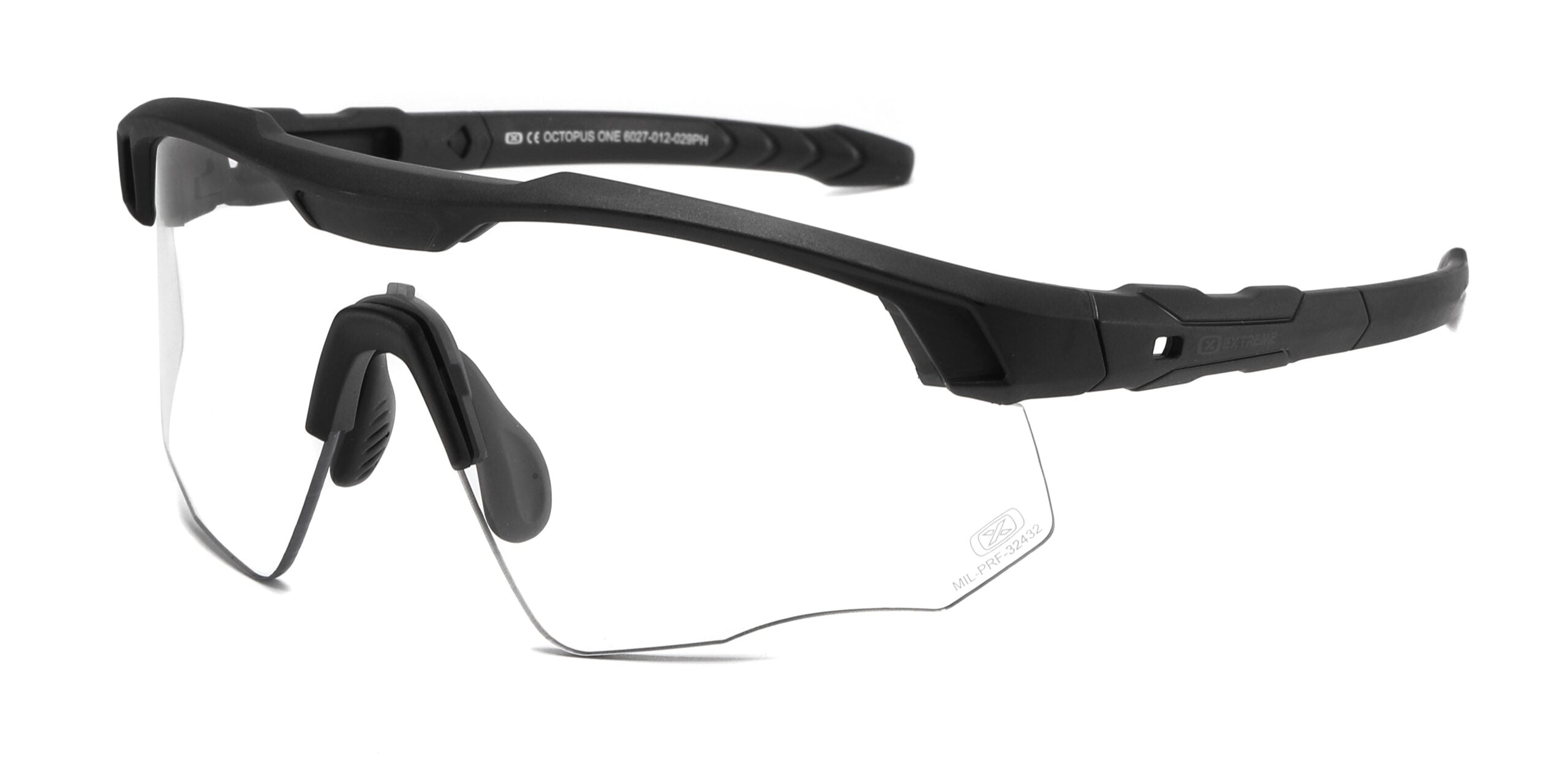 Octopos One 6027 Black matte lens clear