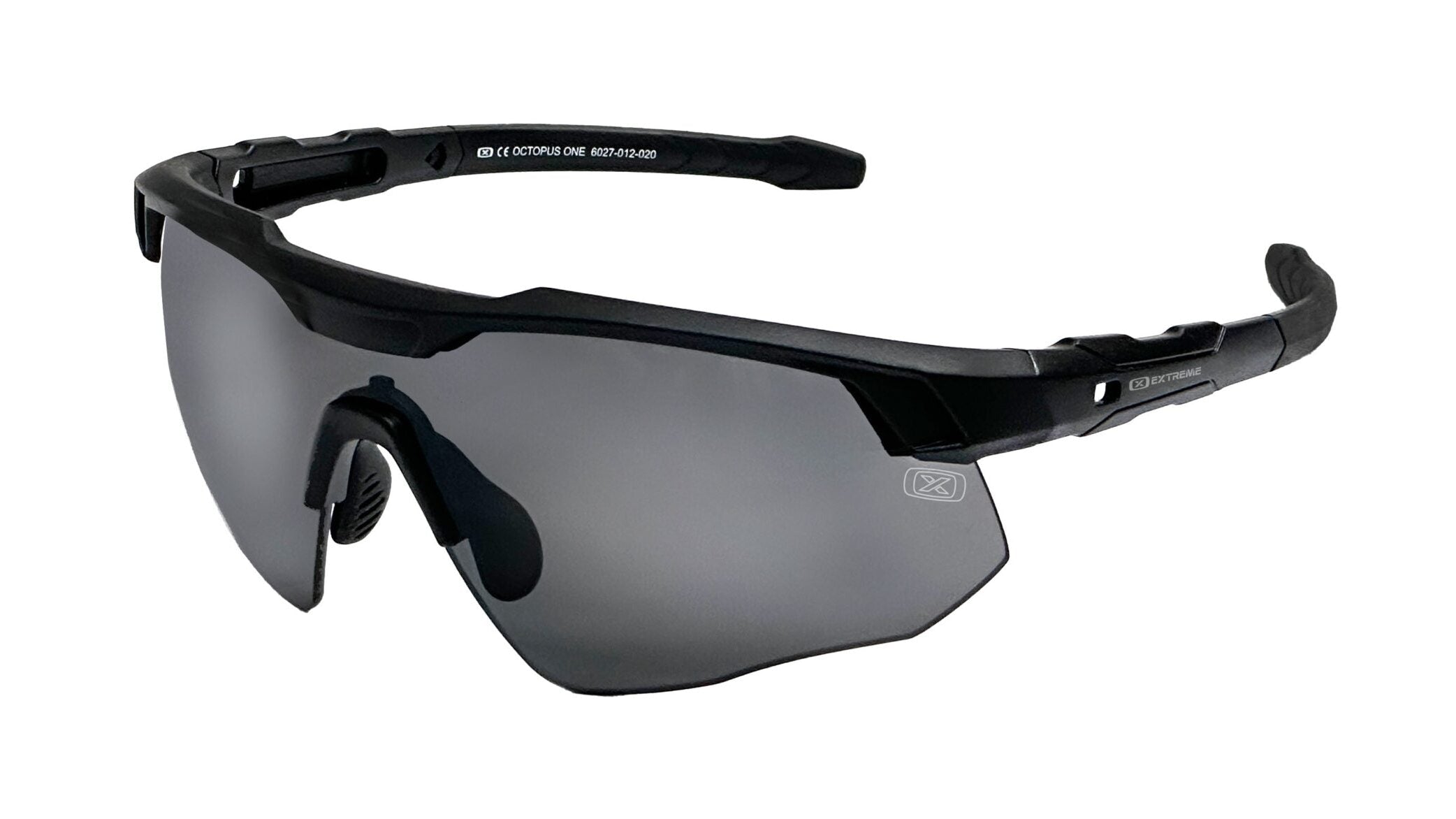 Octopus One 6027 matte Black frame , Gray lens