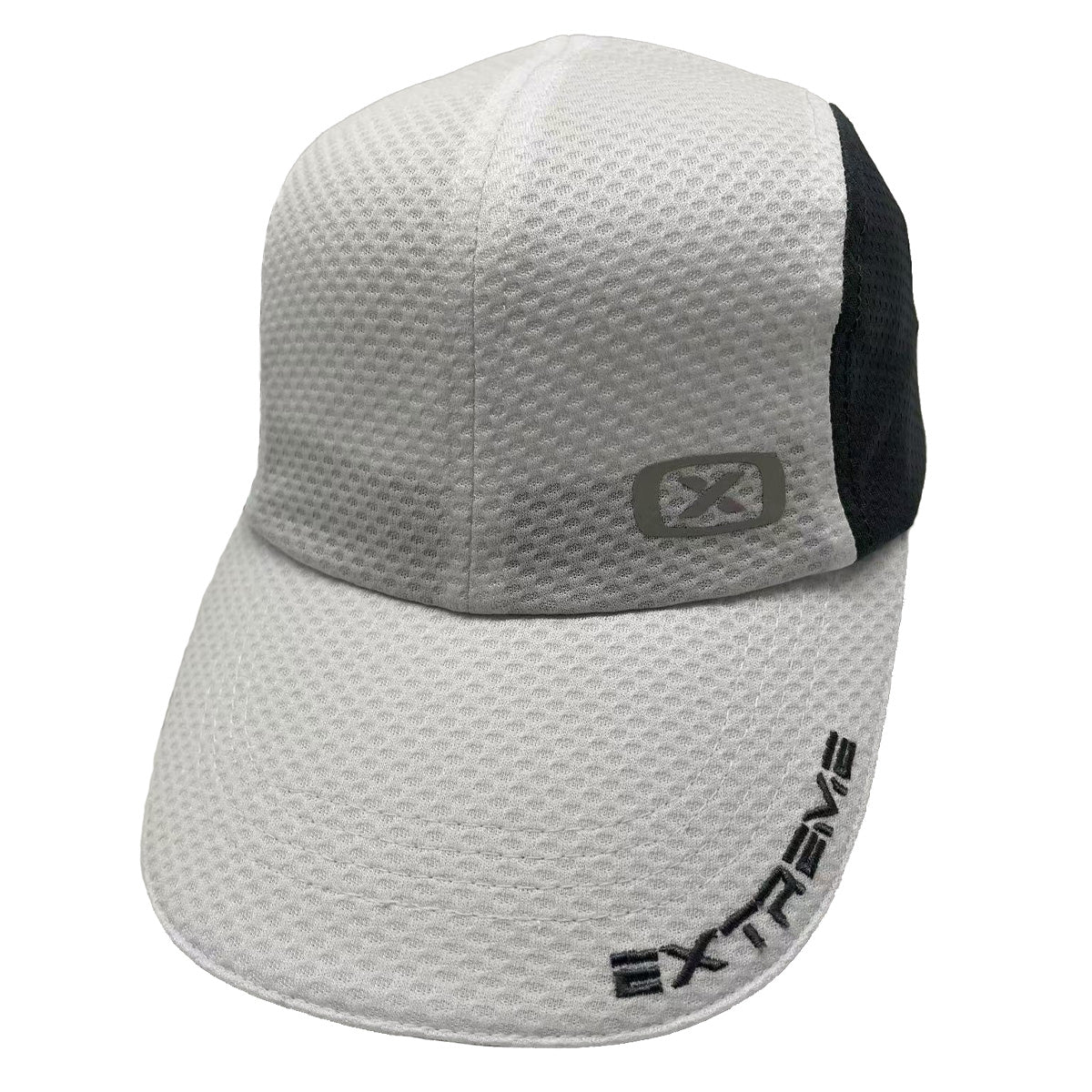 Hat Running Moisture-Wicking White Gray