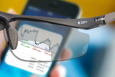 lenses for model SpinRun 6020 Bifocal 2.00+ in Gray mirror Silver