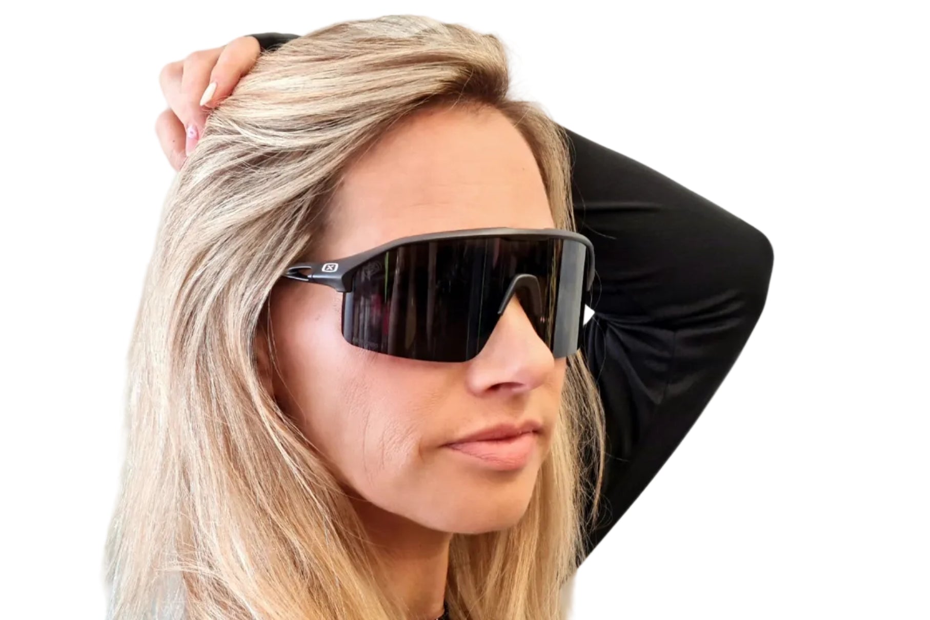 Ruling 6030 Iron Black lens Gray Polarized Silver