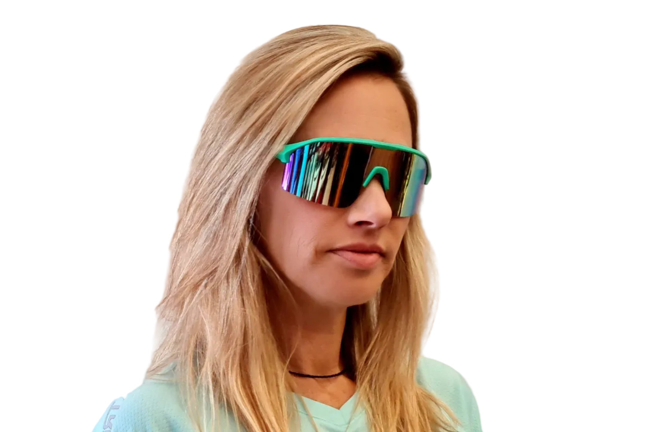 Ruling 6030 Green lens Gray mirror Gold