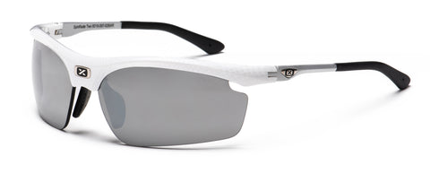 carbon White lens mirror Silver Spinrade Two 6018 Glasses