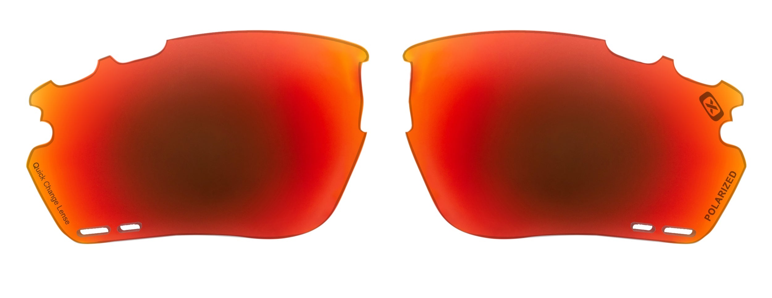 עדשות לדגם SpinRun 6020 בצבע אפור מראה אדומה פולור חבילה