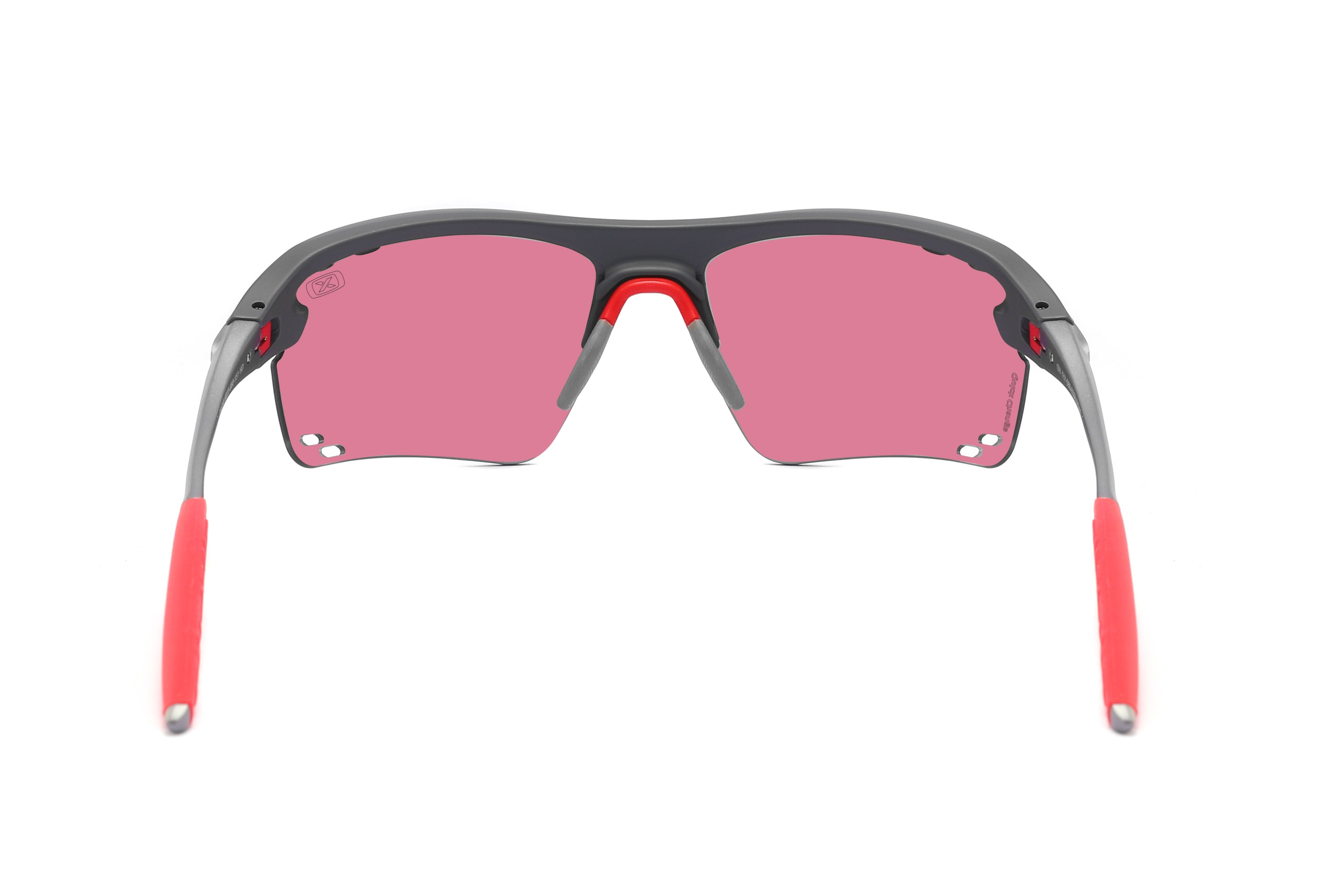 OACHI 6023 Gray frame ,lens Pink HD