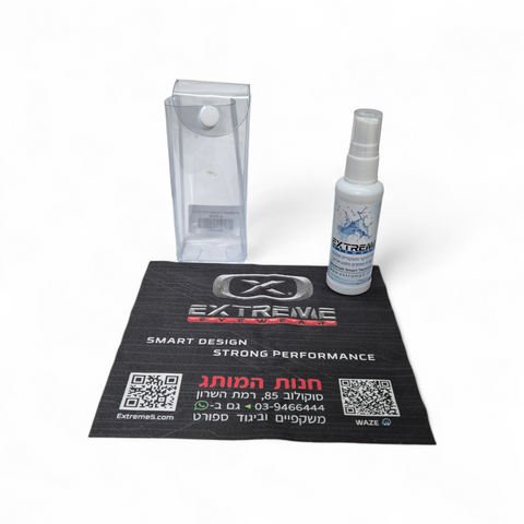 Kit cleaning professional for glasses